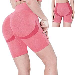 Biker Yoga Shorts Women's Size Small New High Waist Workout Cycling Activewear